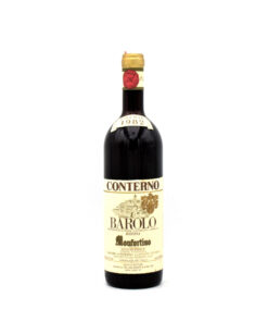1982 Giacomo Conterno Monfortino wine bottle