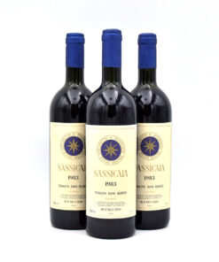 1983 Tenuta San Guido Sassicaia Bolgheri wine bottle