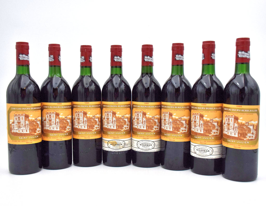 1986 Chateau Ducru-Beaucaillou wine bottle