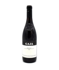 1986 Gaja Barbaresco DOCG wine bottle