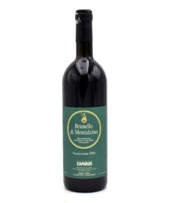 1990 Caparzo Brunello di Montalcino DOCG wine bottle