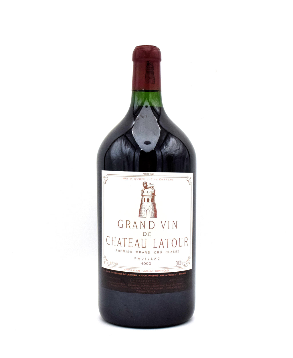 1990 Chateau Latour (3L) wine bottle