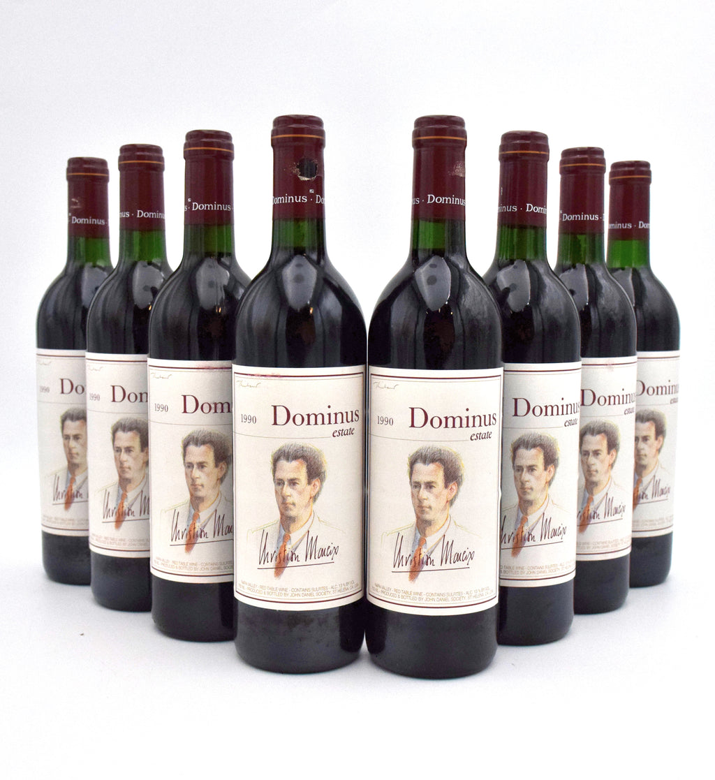 1990 Dominus Estate Christian Moueix wine bottle