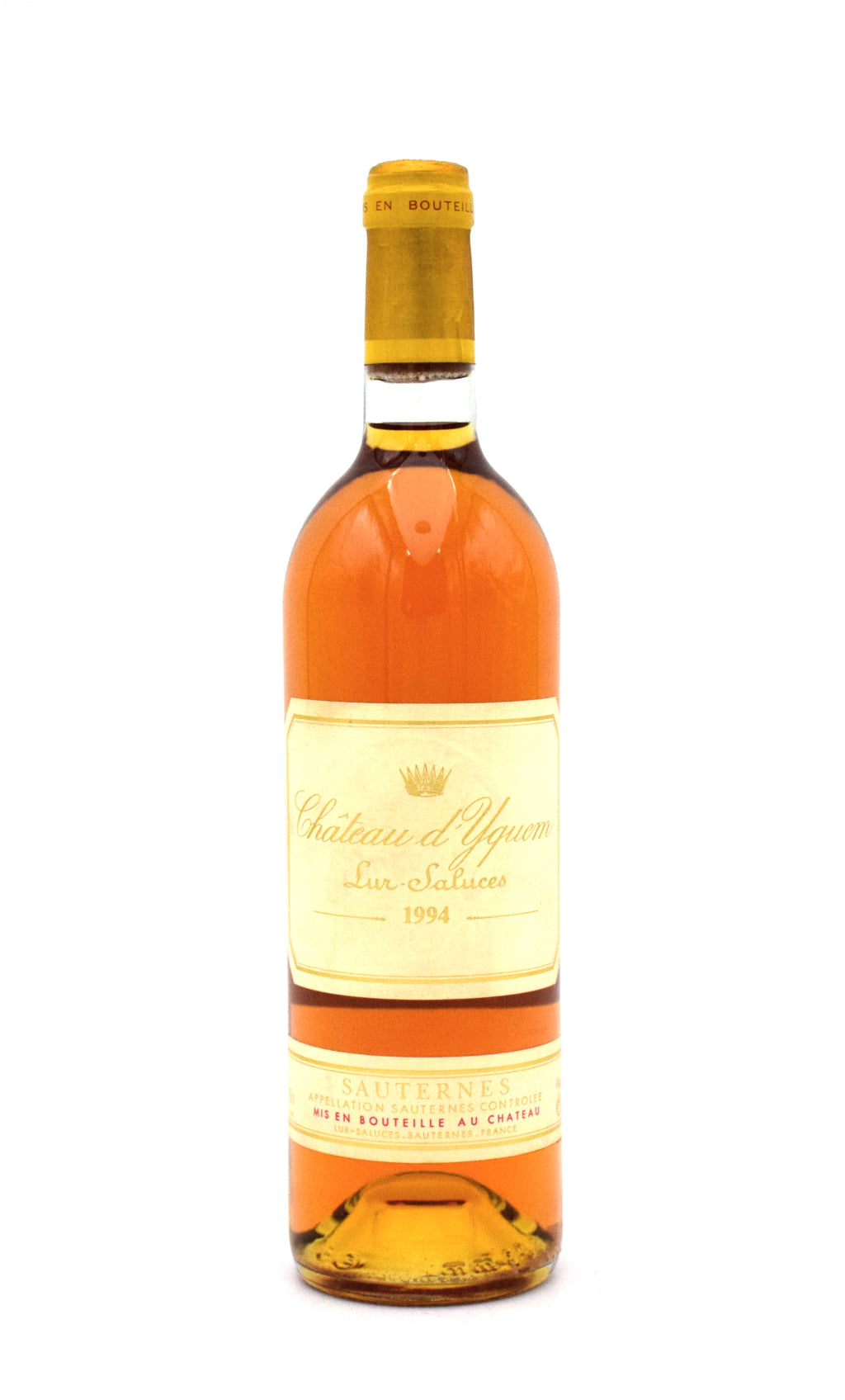 1994 Chateau d'Yquem wine bottle