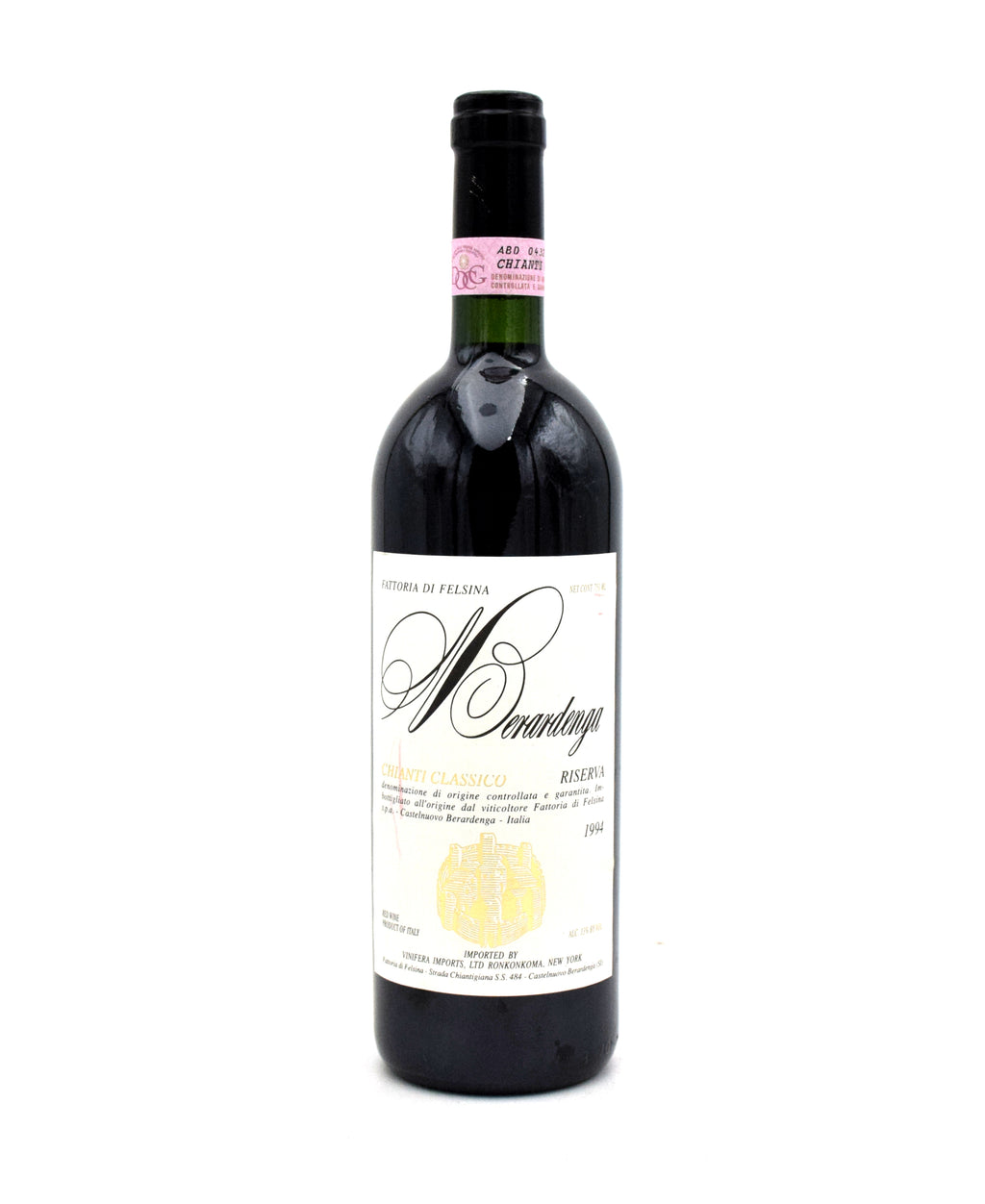 1994 Felsina Berardenga Chianti Classico Riserva DOCG wine bottle
