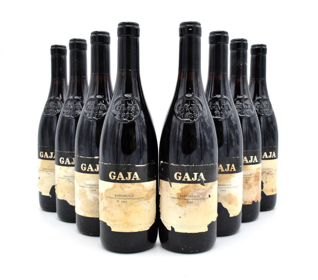 1995 Gaja Costa Russi Langhe-Barbaresco (Very Torn & Stained Labels)