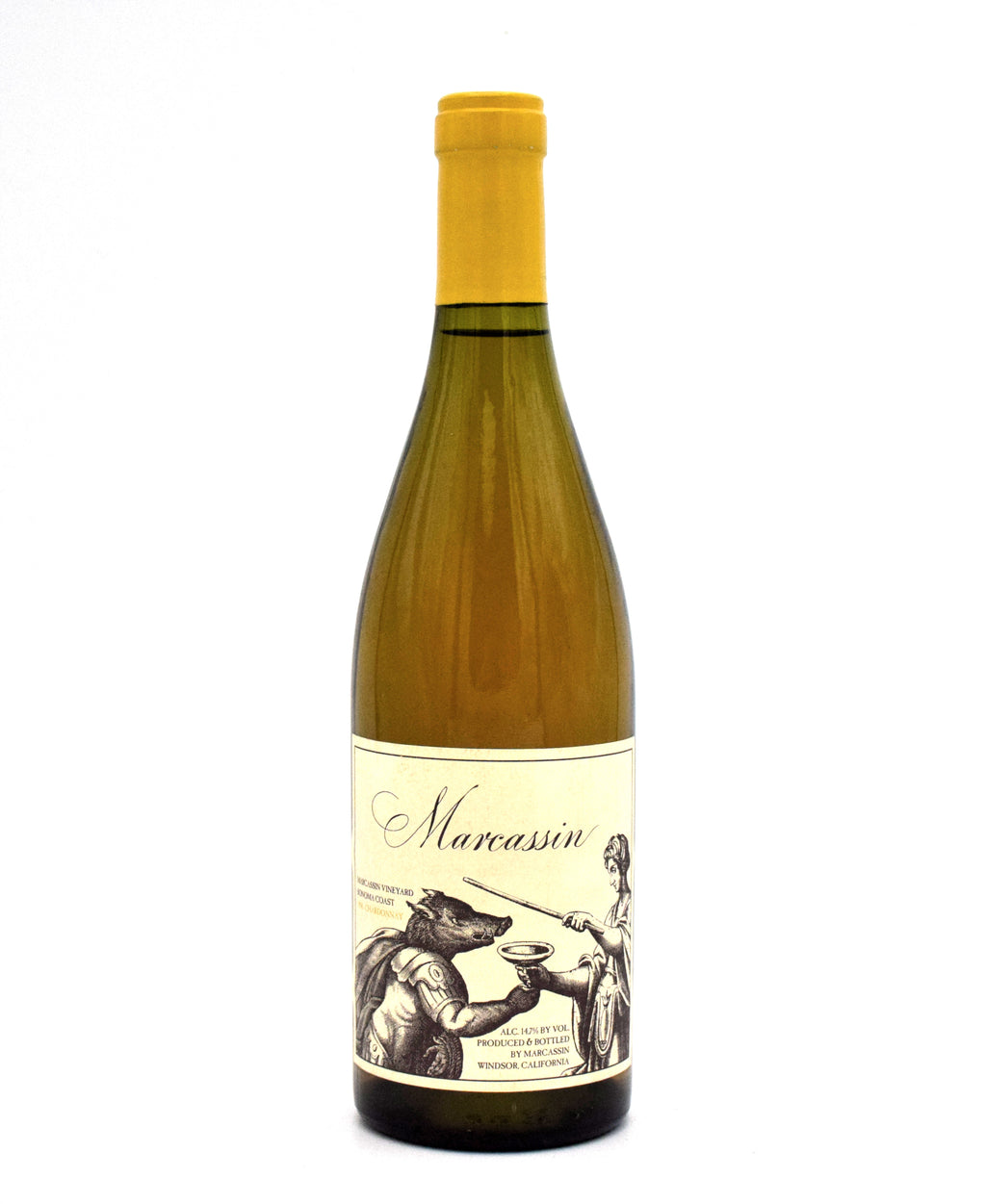 1996 Marcassin Estate Chardonnay bottle