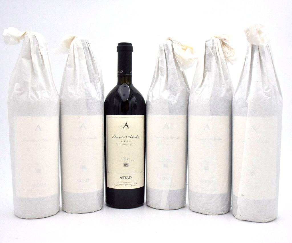 1998 Artadi Grandes Anadas wine bottle