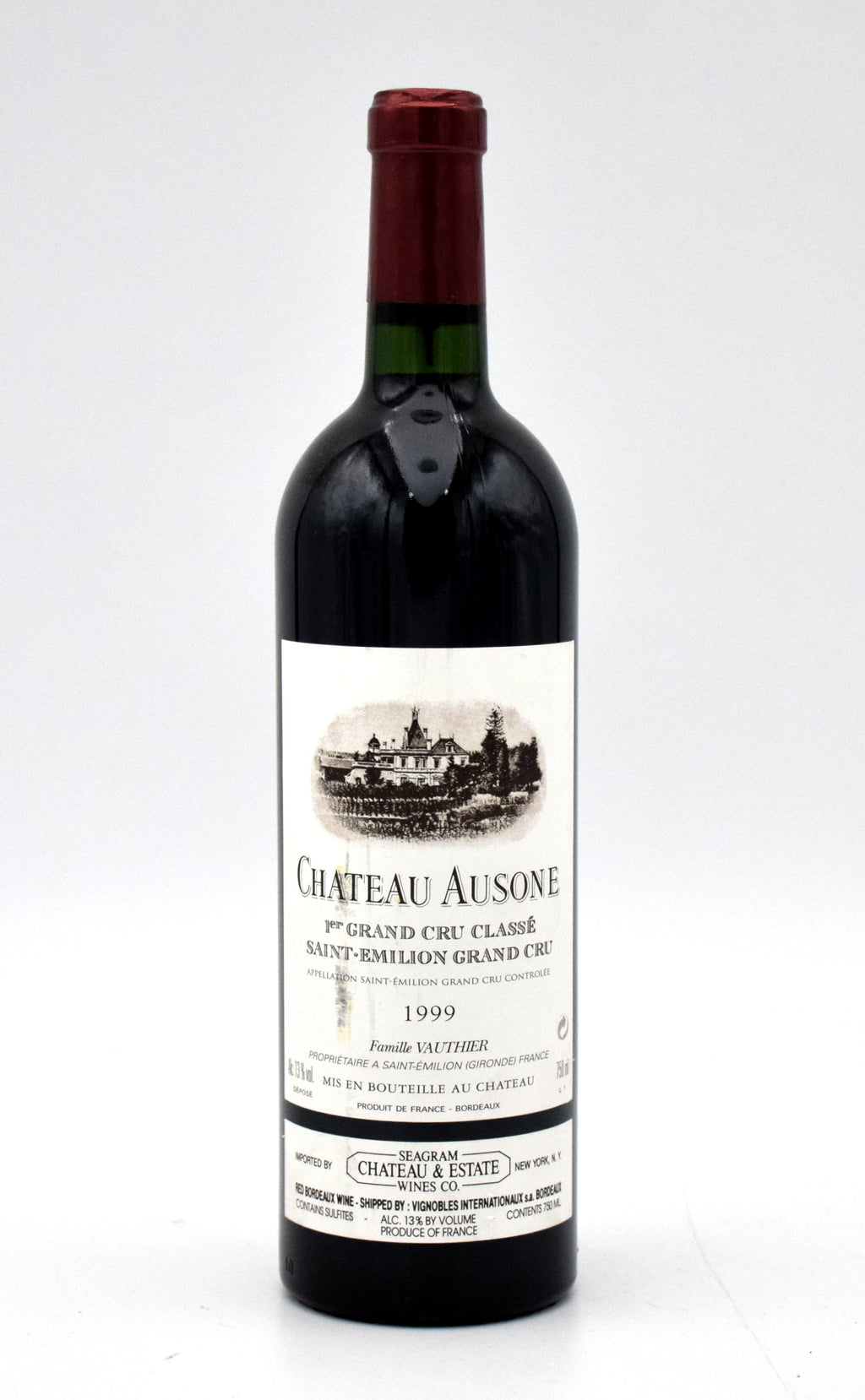 1999 Chateau Ausone wine bottle