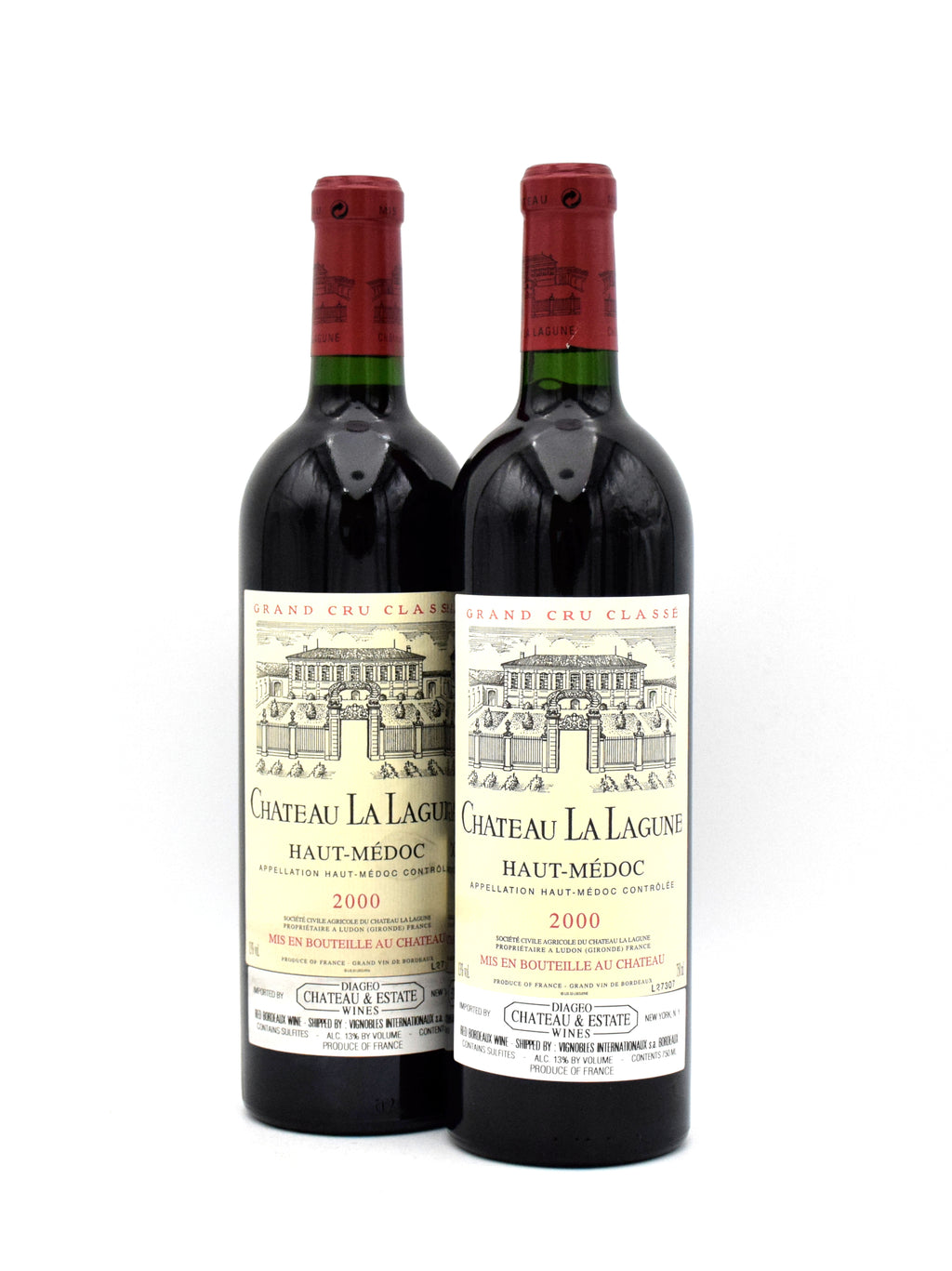 2000 Chateau La Lagune wine bottle