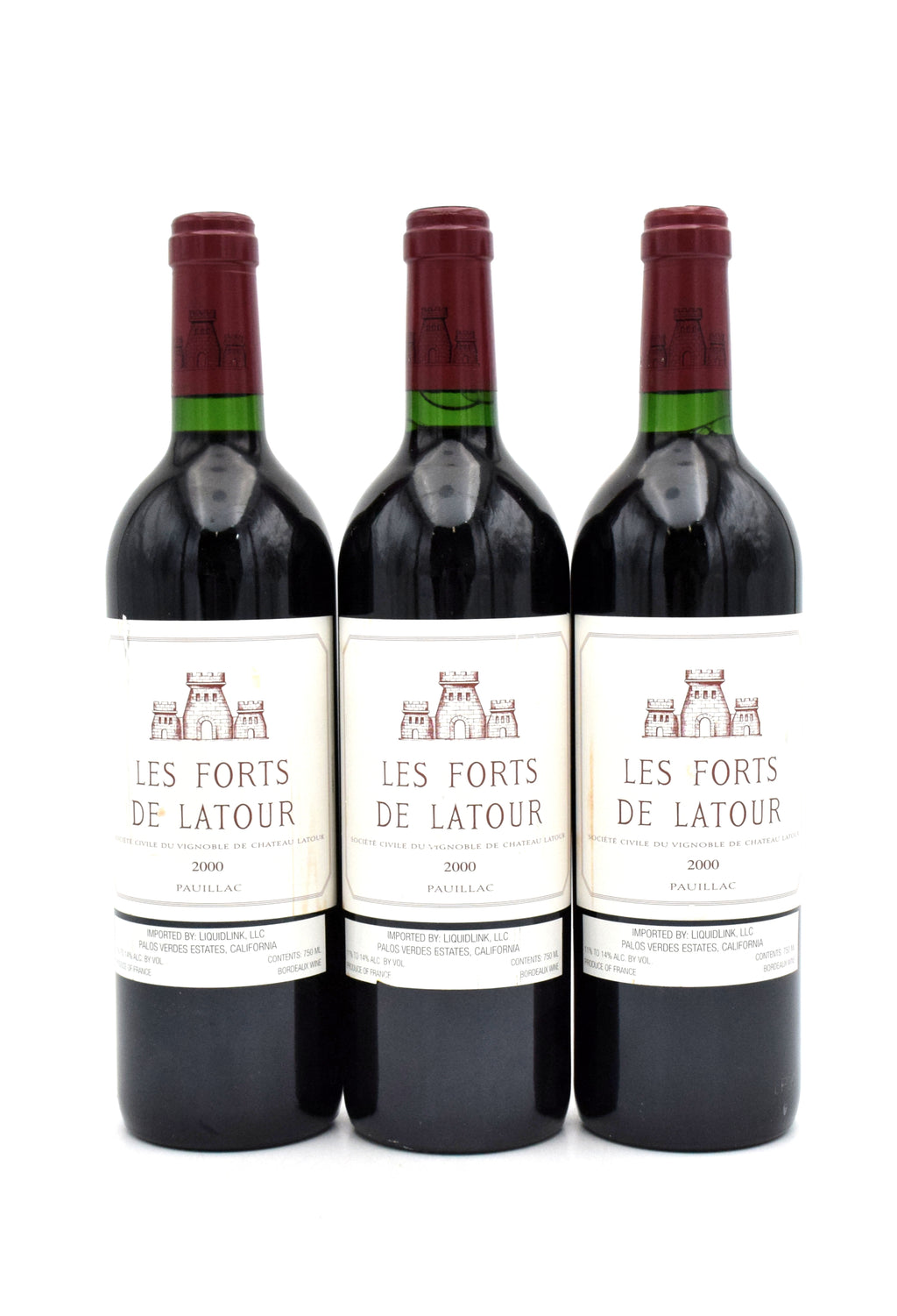 2000 Chateau Latour 'Les Forts de Latour' (Very Slightly Scuffed Labels)