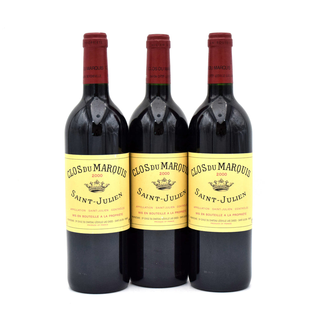 2000 Clos du Marquis wine bottle
