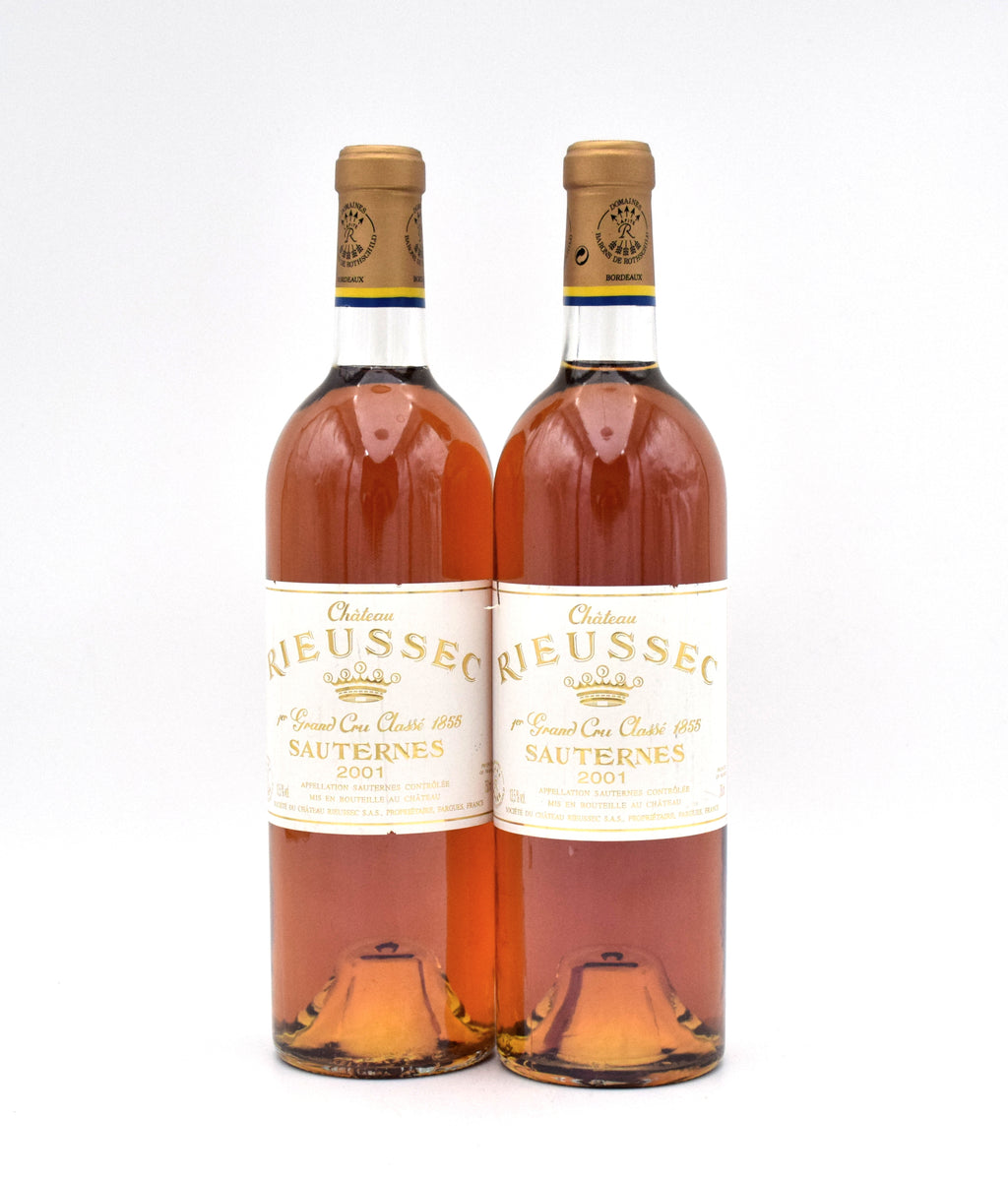 2001 Chateau Rieussec Sauternes wine