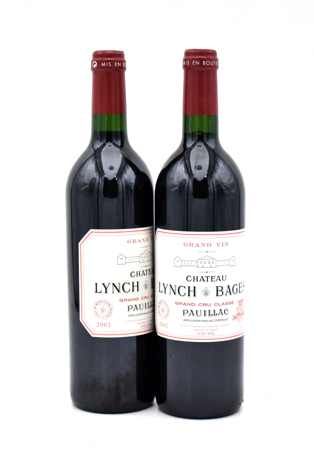 2002 Chateau Lynch-Bages wine bottle