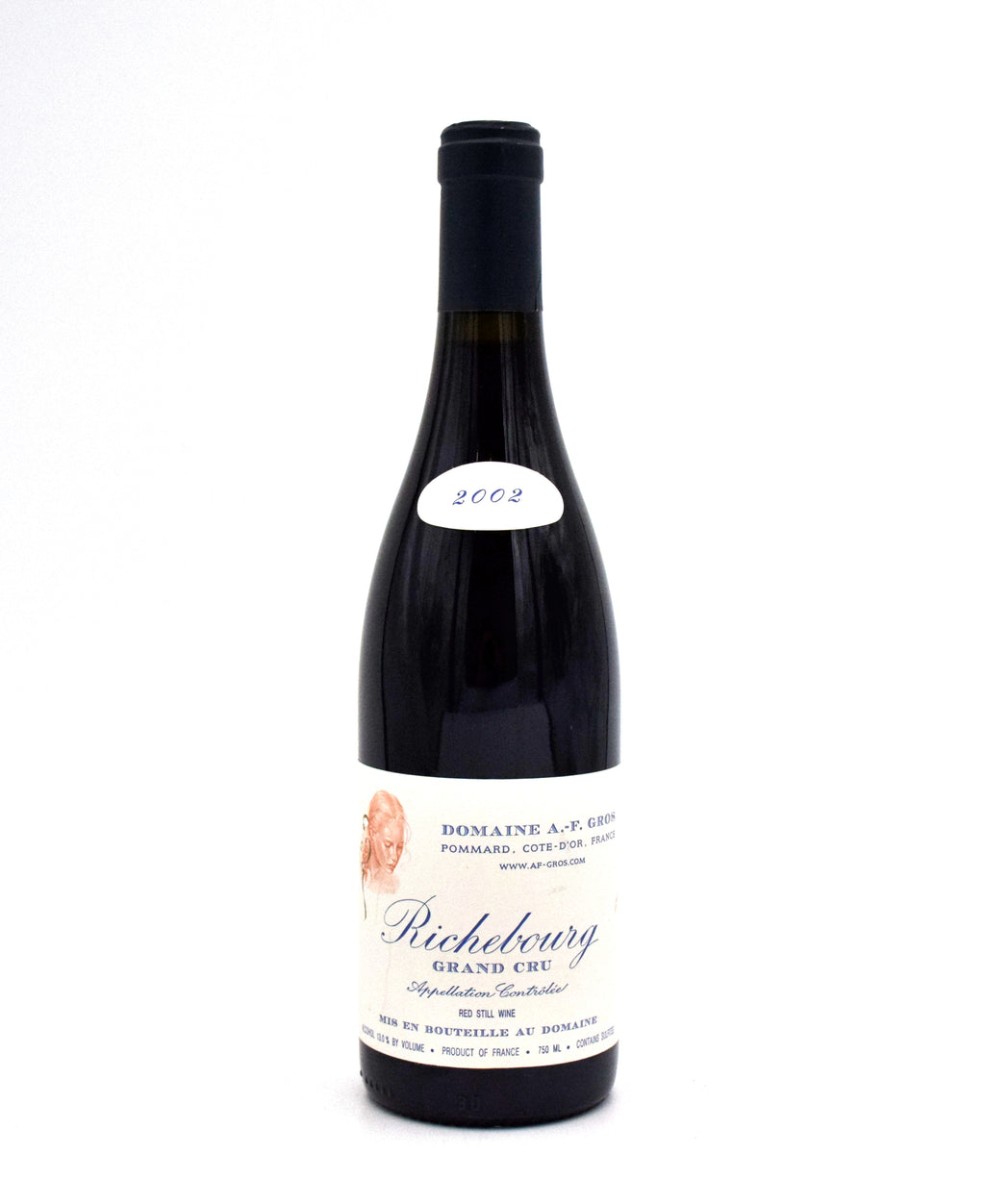 2002 Domaine A.F. Gros Richebourg Grand Cru wine bottle