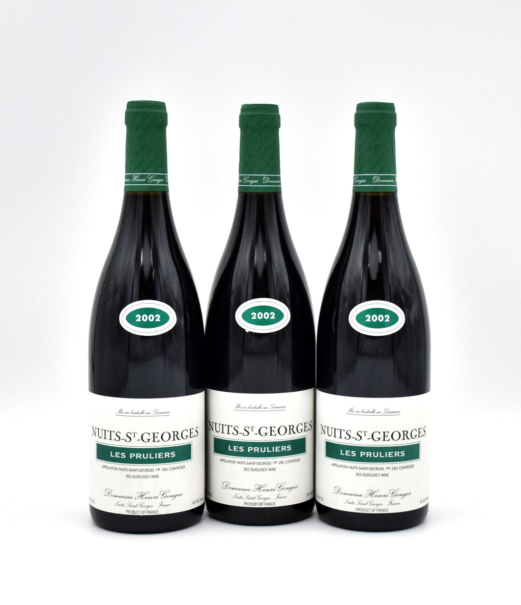 2002 Domaine Henri Gouges Les Pruliers red wine