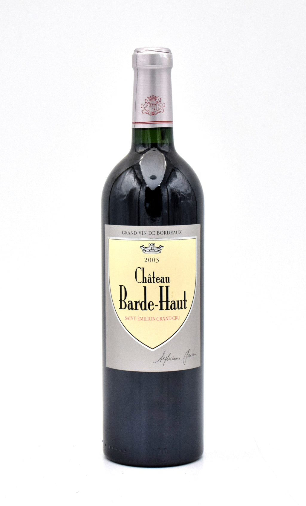 2003 Chateau Barde-Haut wine bottle