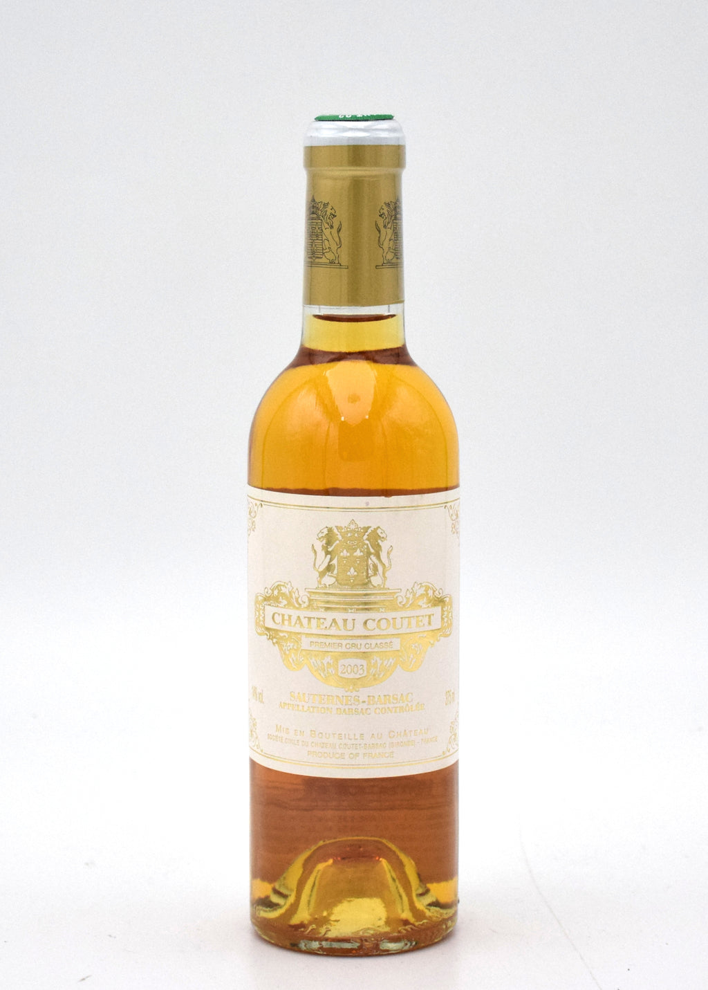 2003 Chateau Coutet (375ML) dessert wine