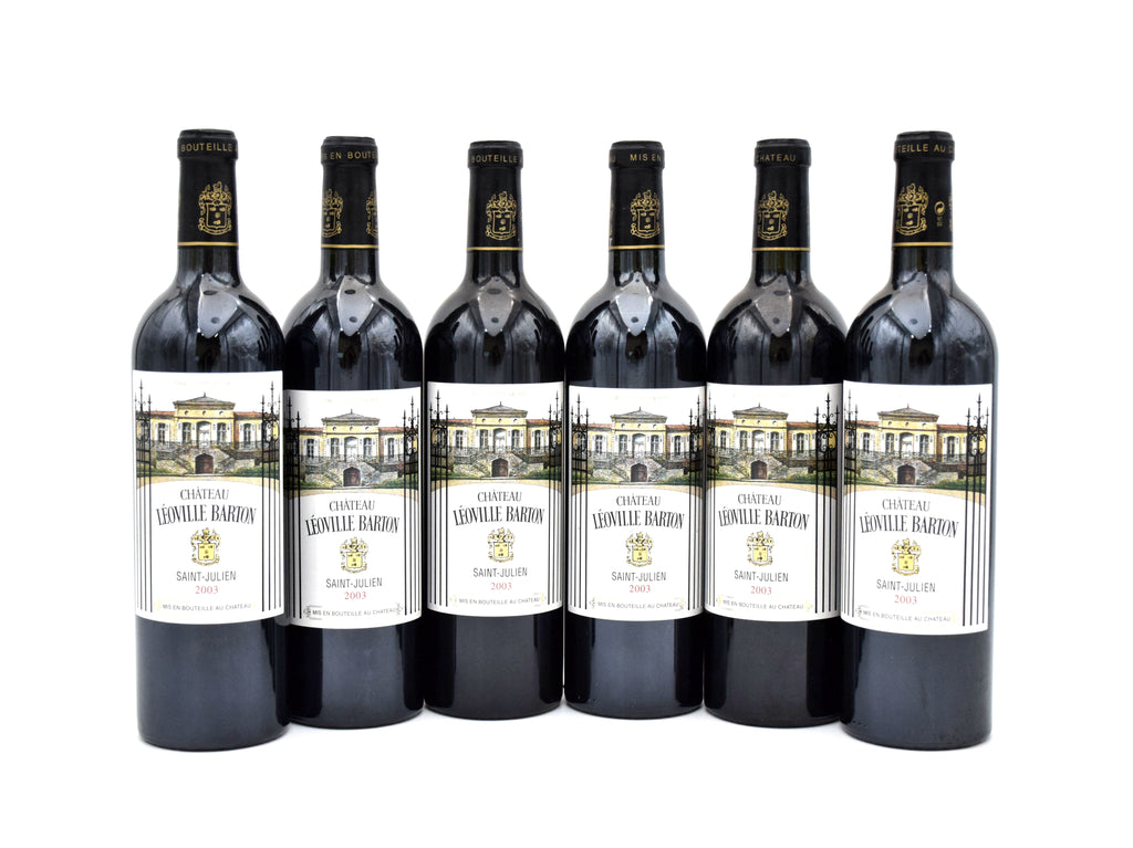 2003 Chateau Leoville Barton wine bottle