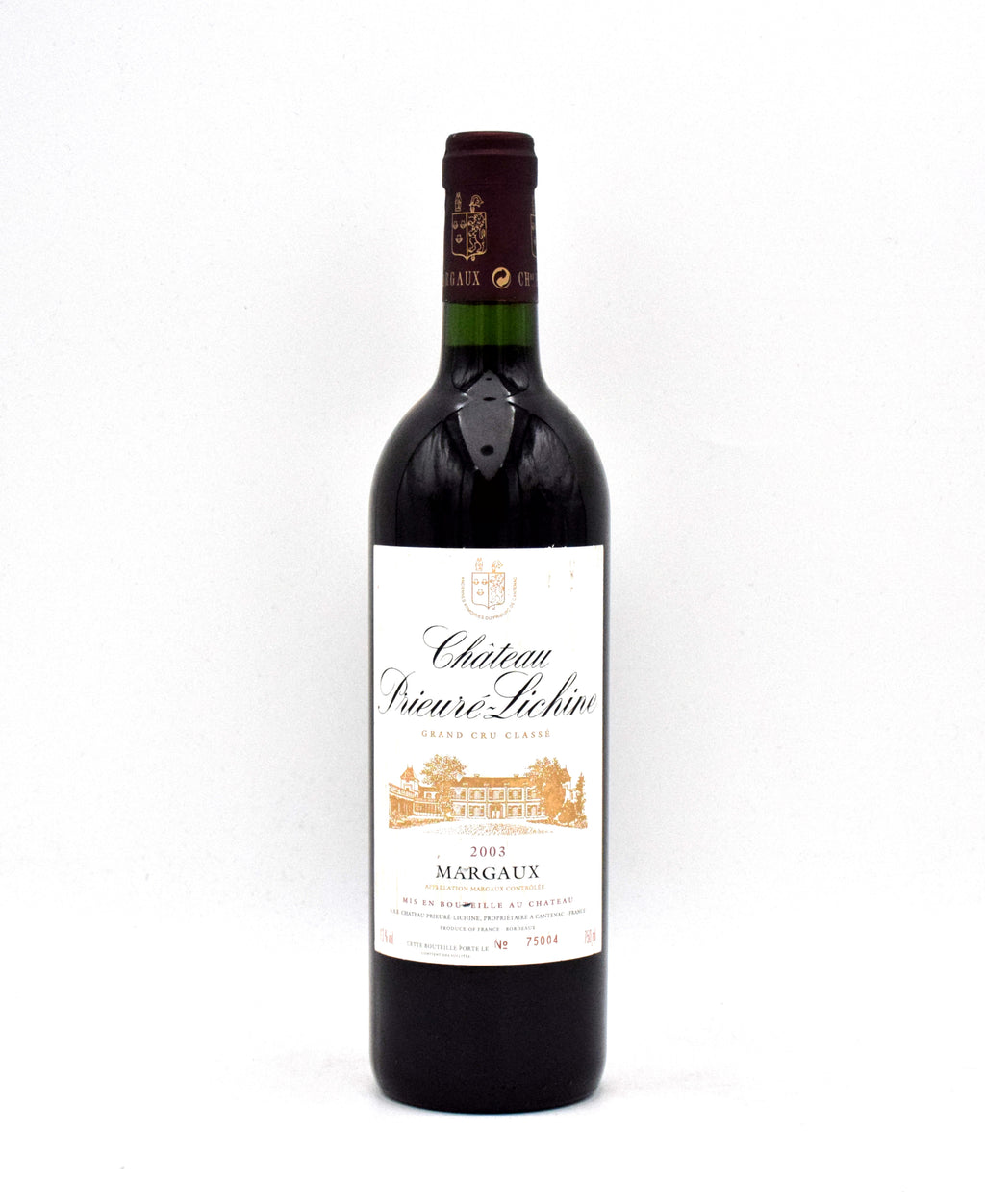 2003 Chateau Prieure-Lichine (Scuffed Label) wine bottle
