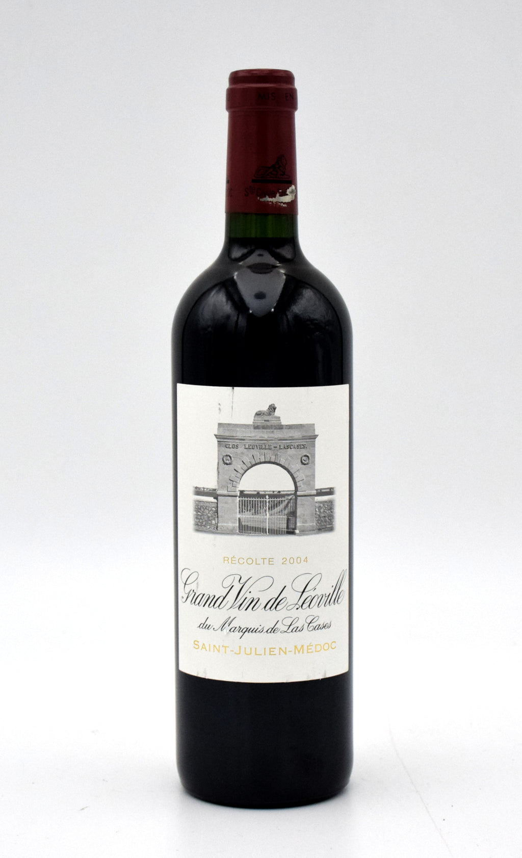 2004 Chateau Leoville-Las Cases 'Grand Vin de Leoville' wine bottle