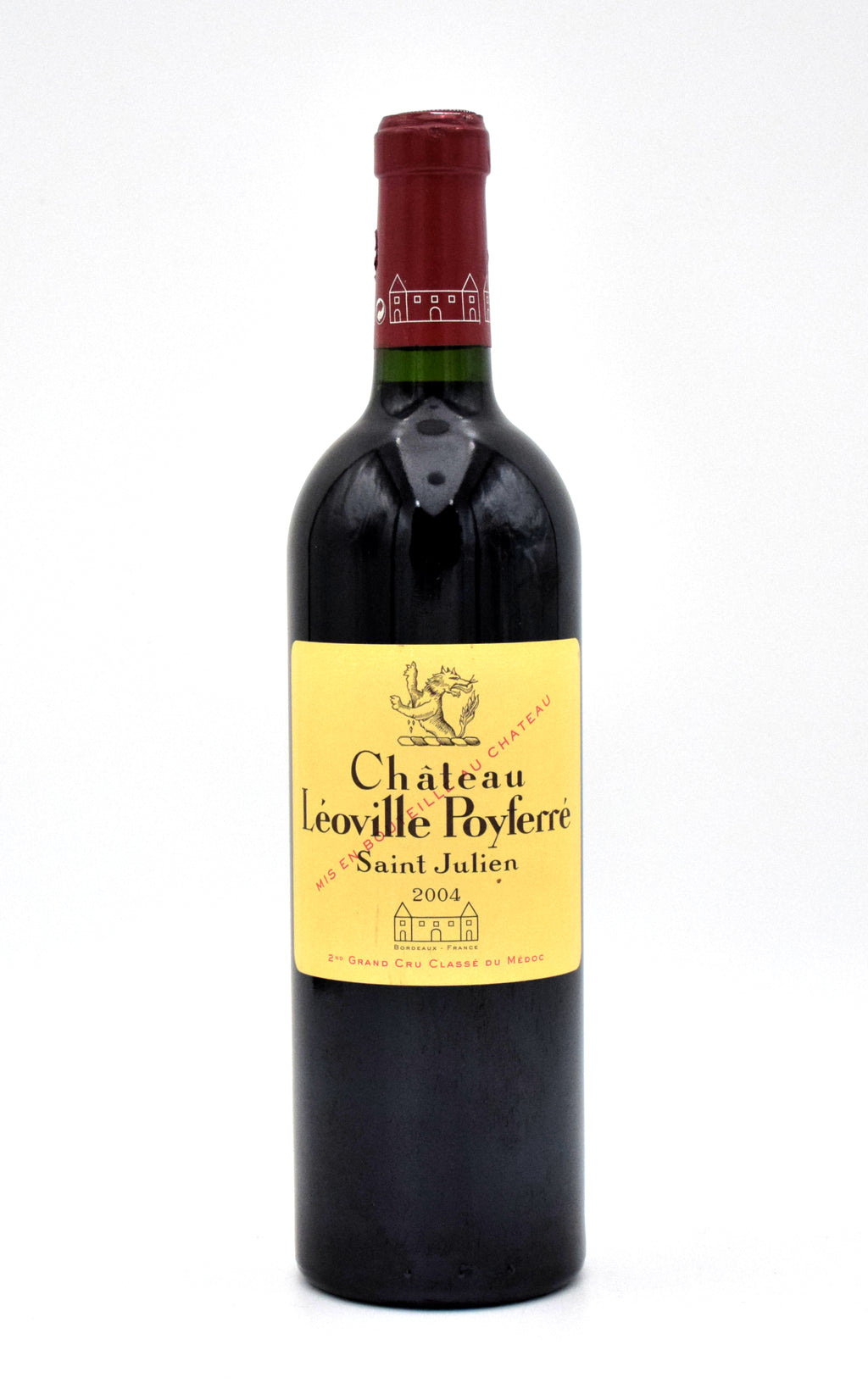 2004 Chateau Leoville Poyferre wine bottle