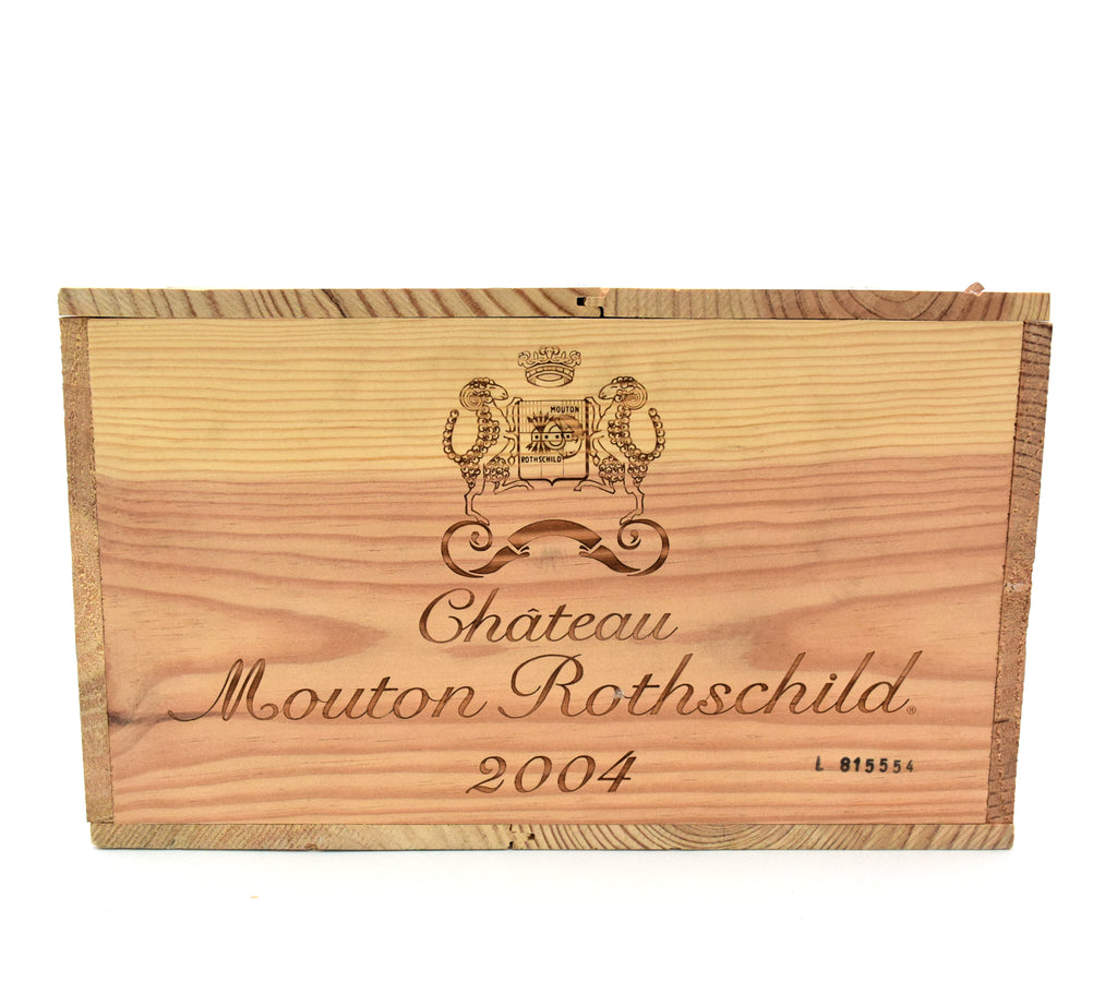 2004 Chateau Mouton Rothschild (Case of 12 Bottles)