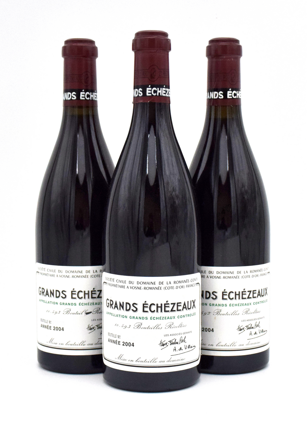 2004 Domaine de la Romanee-Conti Grands Echezeaux Grand Cru wine bottle