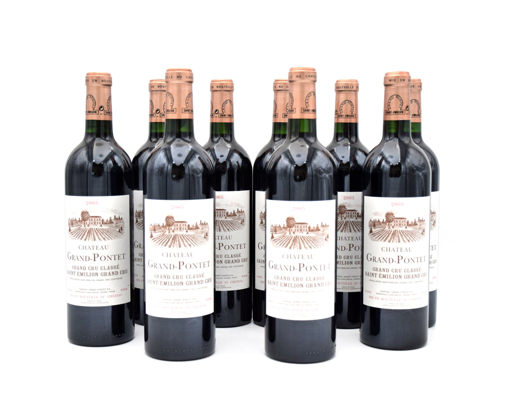 2005 Chateau Grand-Pontet wine bottle