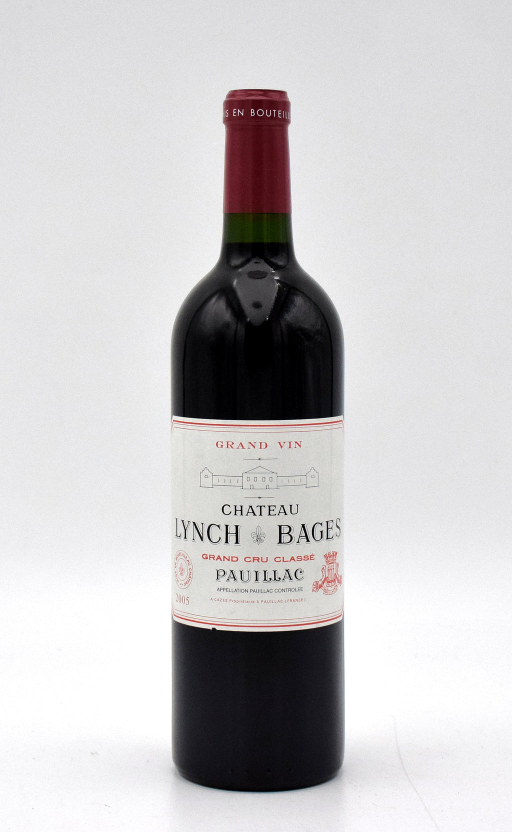 2005 Chateau Lynch Bages wine bottle