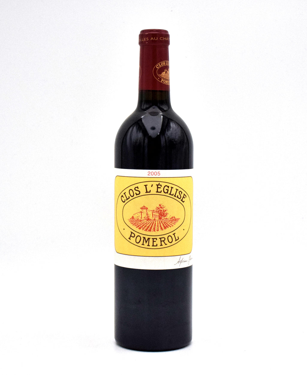 2005 Clos L'Eglise wine bottle