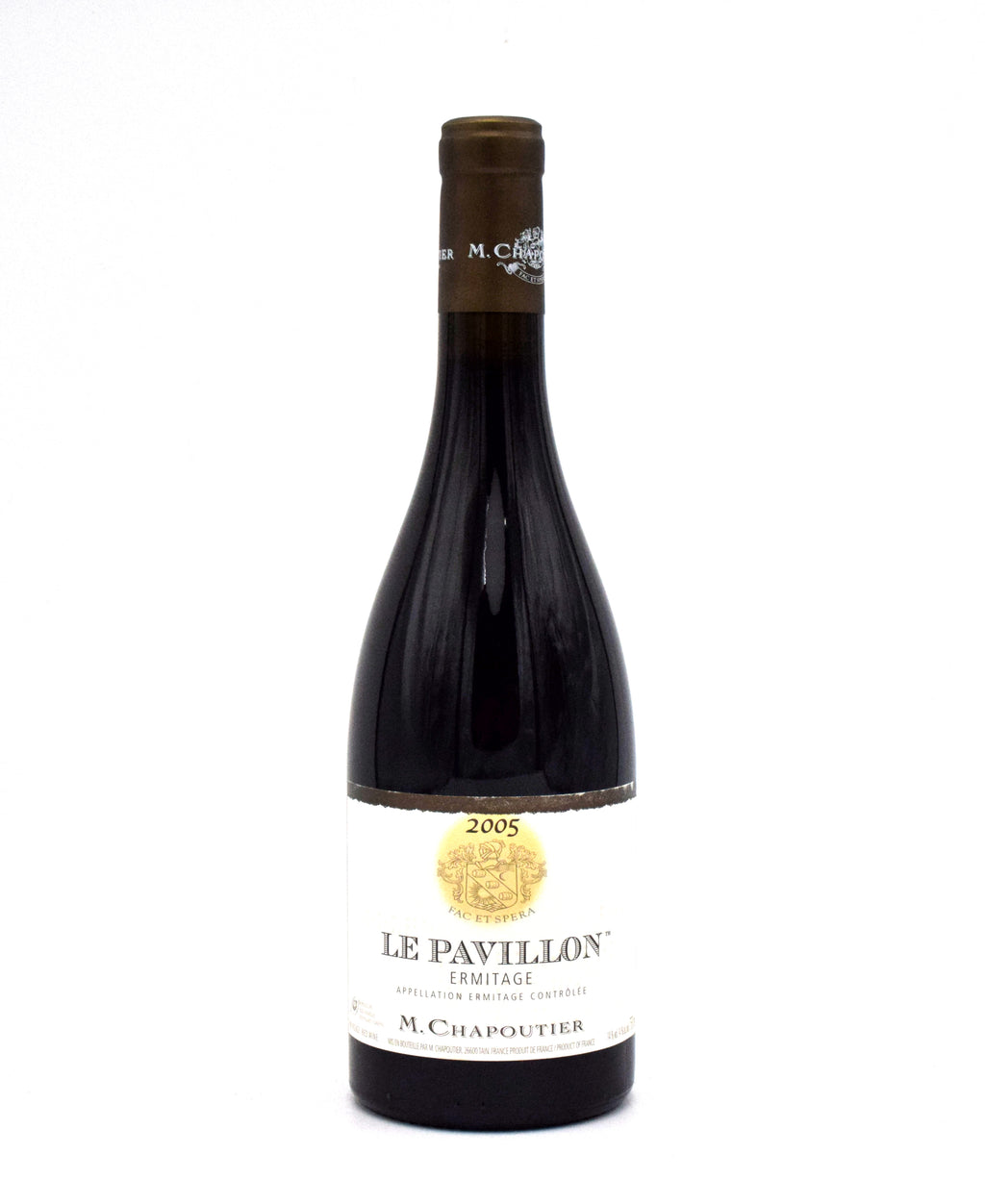 2005 M. Chapoutier Ermitage Le Pavillon wine bottle