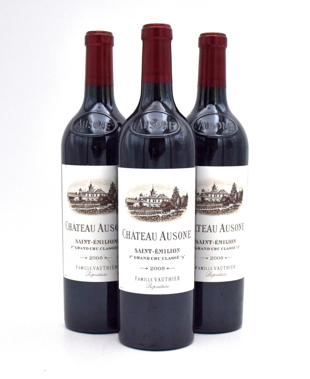 2008 Chateau Ausone wine bottle