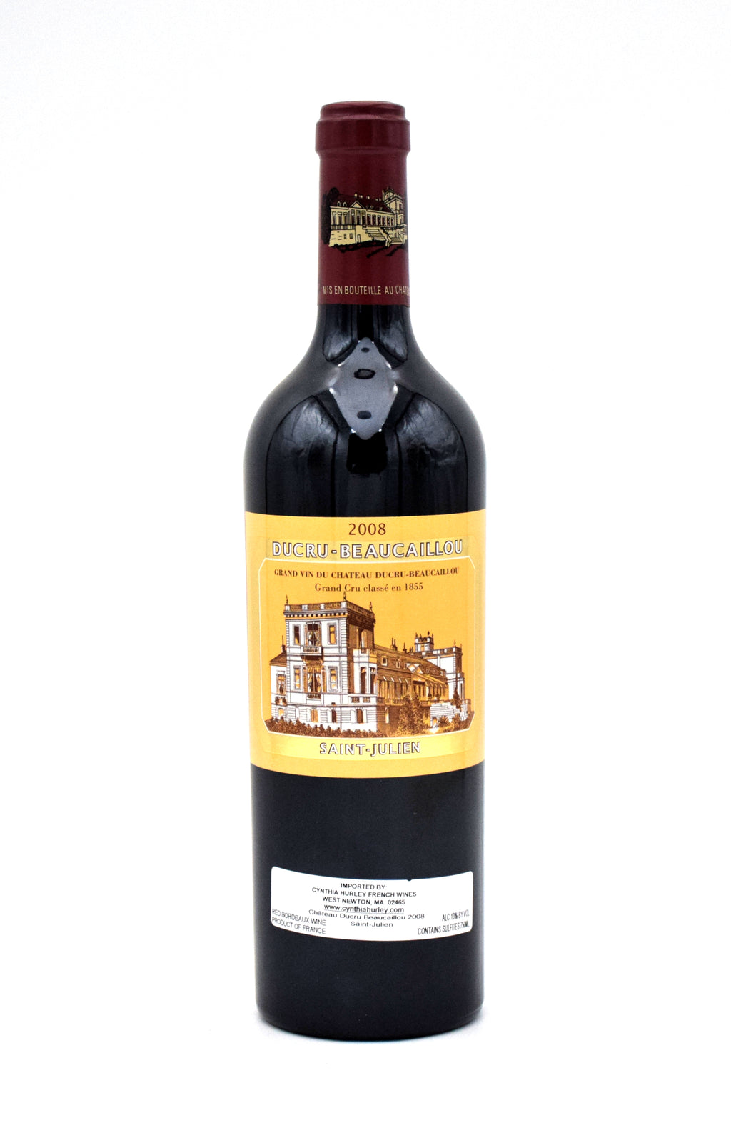 2008 Chateau Ducru-Beaucaillou wine bottle