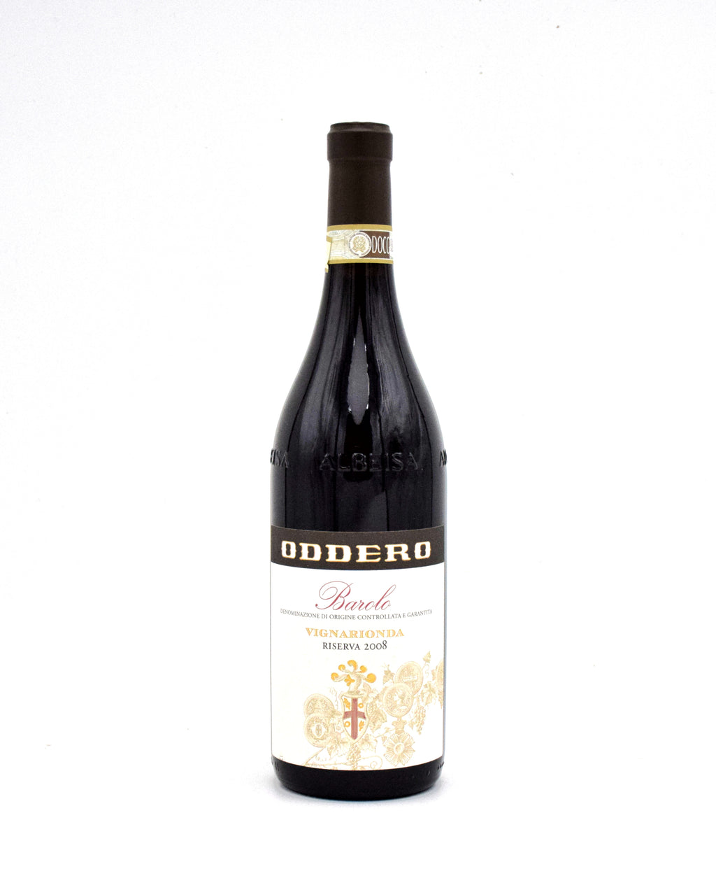 2008 Poderi Oddero Vigna Rionda wine bottle