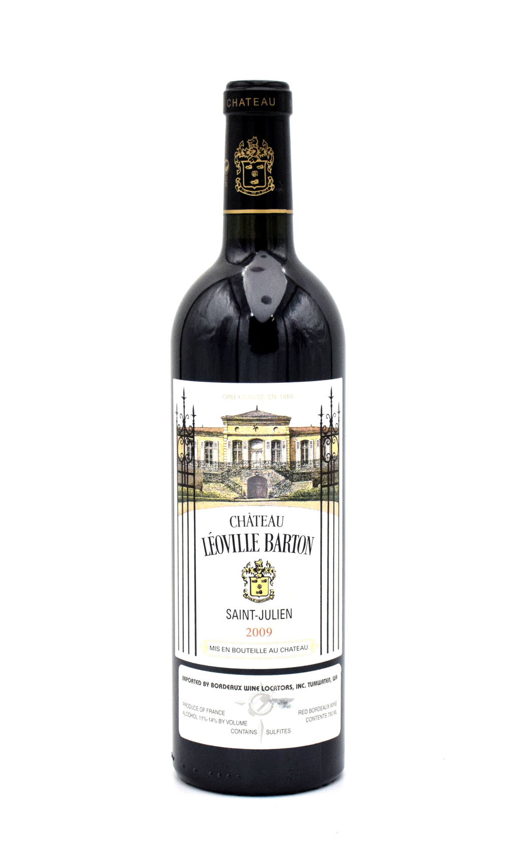 2009 Chateau Leoville Barton wine bottle