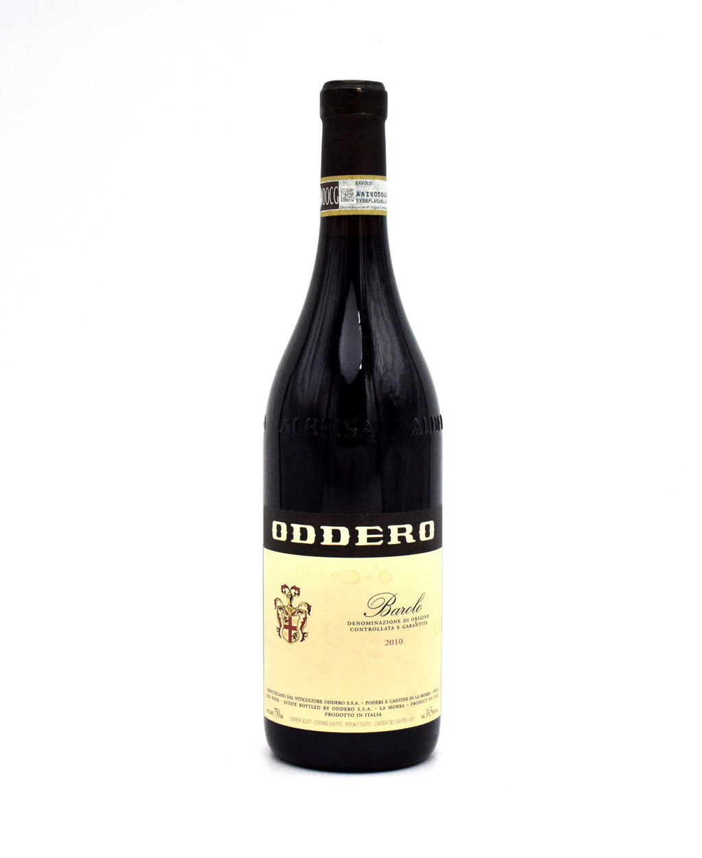 2010 Poderi Oddero Barolo DOCG wine bottle