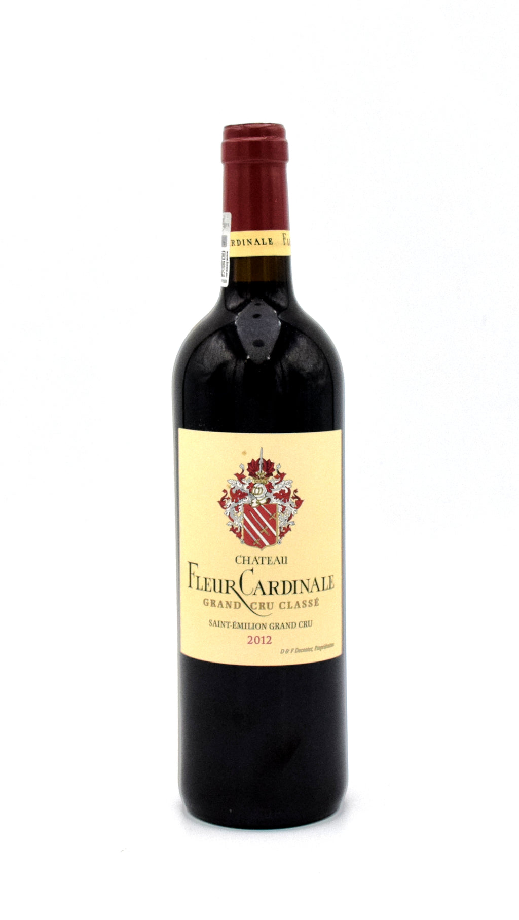 2012 Chateau Fleur Cardinale wine bottle