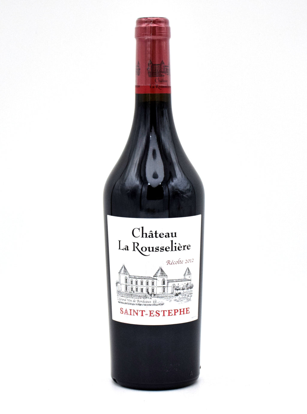 2012 Chateau La Rousseliere wine bottle