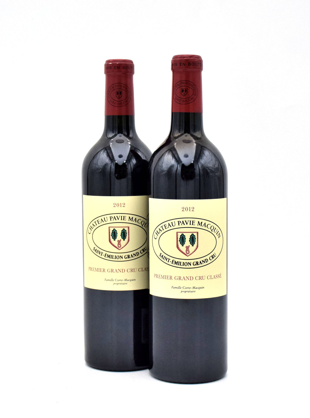 2012 Chateau Pavie Macquin wine bottle