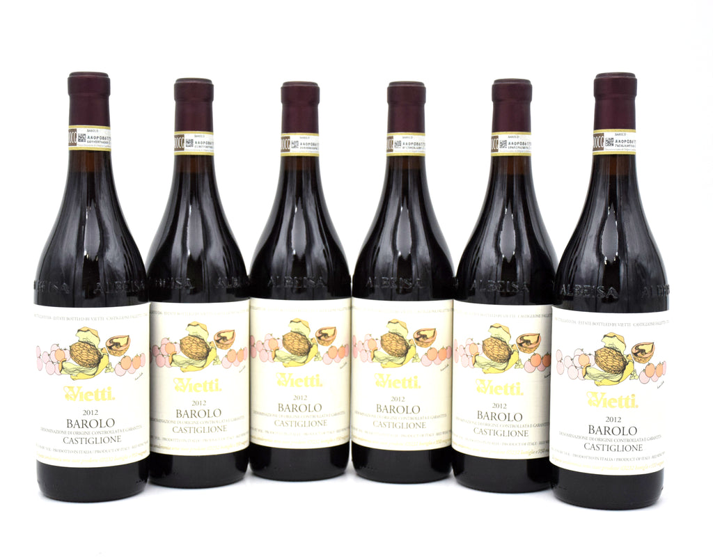 2012 Vietti Rocche di Castiglione wine bottle