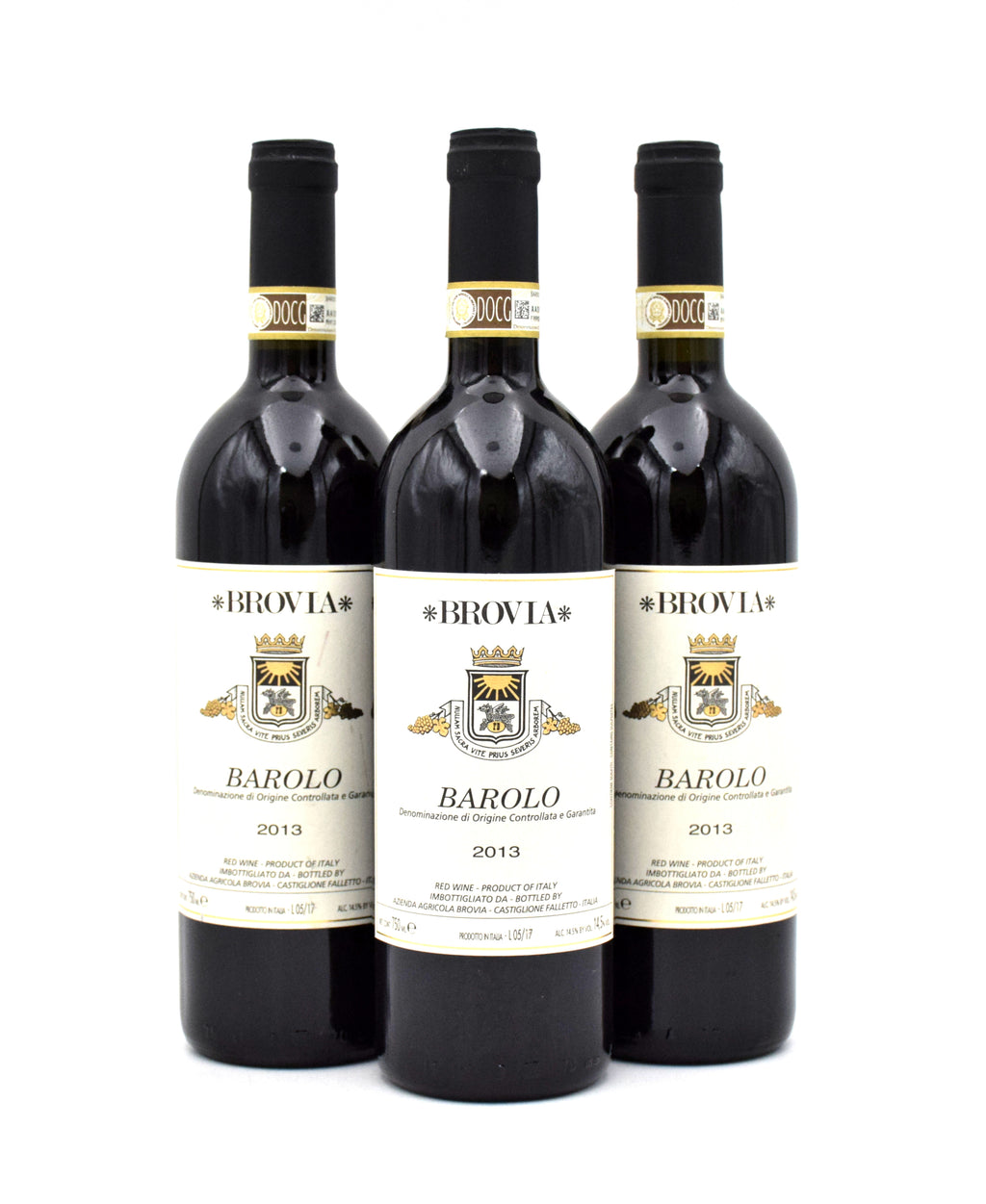 2013 Brovia Barolo DOCG wine bottle