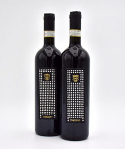 2014 Tenuta Torciano 'Gioiello' Brunello Di Montalcino with black calfskin label and Swarovski crystals