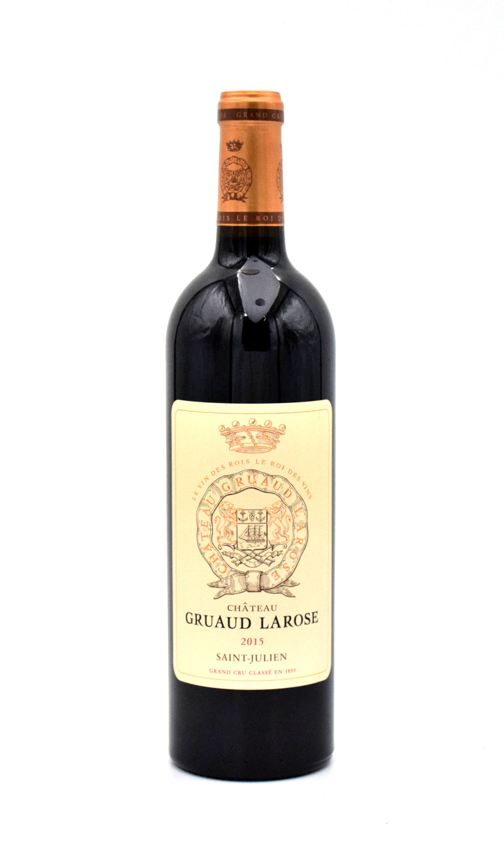 2015 Chateau Gruaud-Larose wine bottle