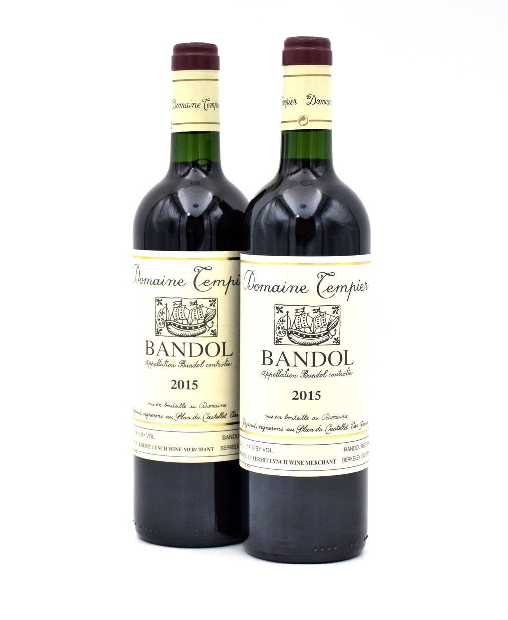 2015 Domaine Tempier Bandol wine bottle