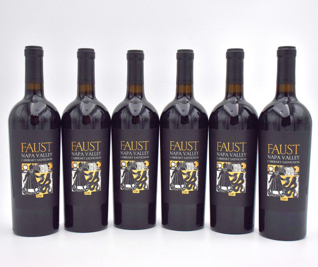 2016 Faust Cabernet Sauvignon wine bottle
