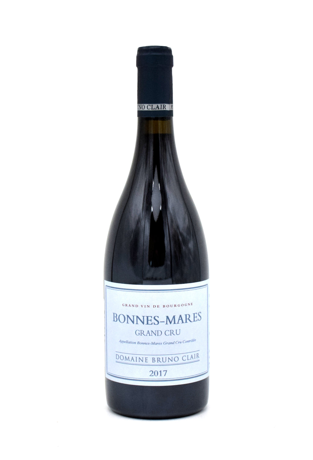2017 Domaine Bruno Clair Bonnes-Mares Grand Cru wine bottle