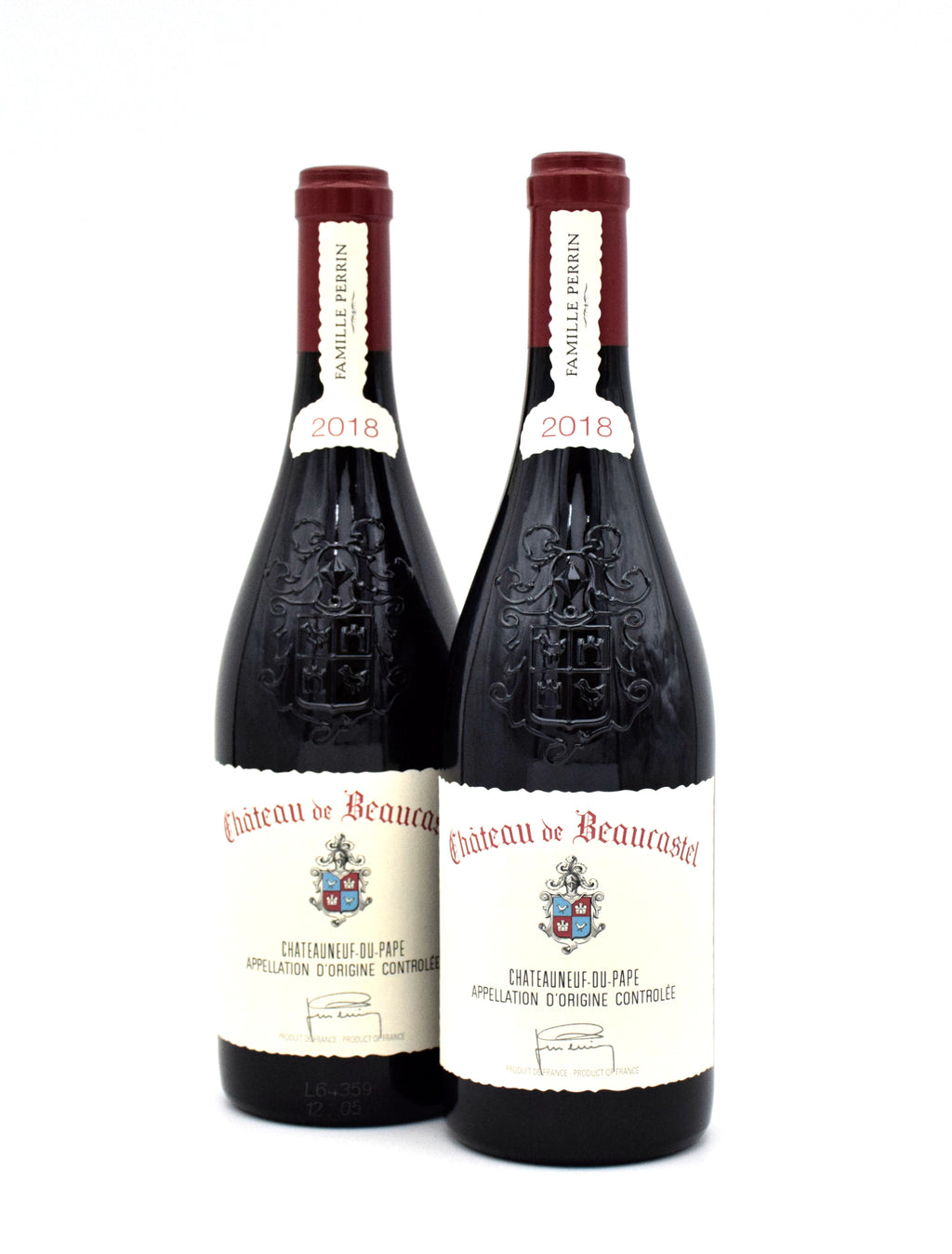 2018 Chateau de Beaucastel Chateauneuf-du-Pape red wine
