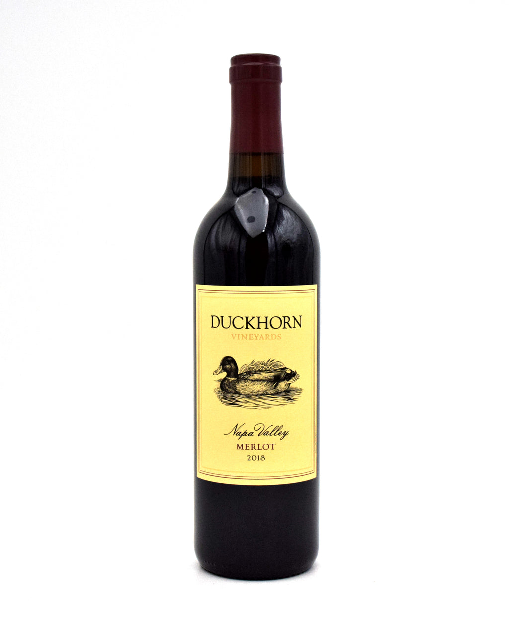 2018 Duckhorn Vineyards Merlot bottle