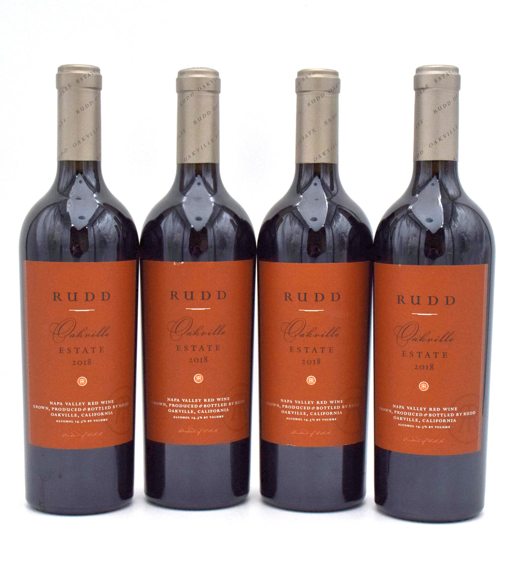 2018 Rudd Oakville Estate Red wine bottle